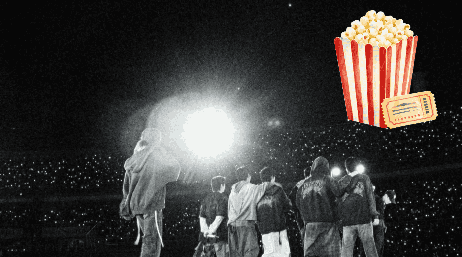 La experiencia permitirá disfrutar en salas cinematográficas de dos conciertos completos de BTS, correspondientes a sus presentaciones en Buenos Aires, Argentina, y São Paulo, Brasil. FACEBOOK / BTS