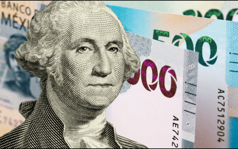 De acuerdo con los datos oficiales del Banco de México (Banxico), la moneda nacional cerró la jornada del viernes cotizando en 17.2333 unidades por dólar. ESPECIAL / CANVA