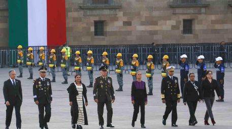 Al acto asistieron integrantes del gabinete federal y autoridades de la Ciudad de México. SUN / K. Guerrero