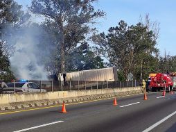 Protección Civil Jalisco indicó que no se encontraron otras personas lesionadas como consecuencia de la carambola. ESPECIAL / Protección Civil Civil y Bomberos de Jalisco