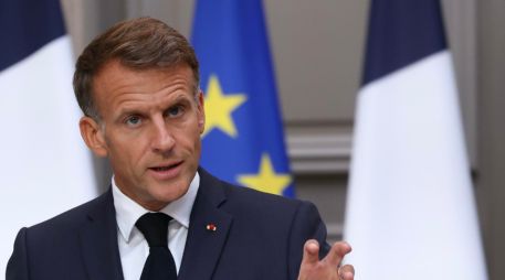 Macron afirmó que Francia no necesita reafirmar constantemente su soberanía sobre el archipiélago de San Pedro y Miquelón. EFE/T. Samson