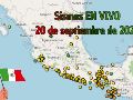 EN VIVO | Sismos en México | Domingo 20 de septiembre. ESPECIAL / SSN