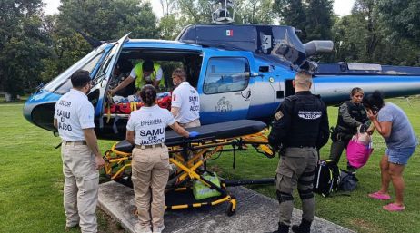 El escuadrón aerotáctico del “Zeus” cuenta con capacidades y habilidades adicionales que permiten su intervención en rescates y apoyo en contingencias, particularmente en zonas de difícil acceso. CORTESÍA/ Policía de Guadalajara