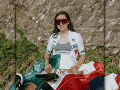Romina Hinojosa finalizó en la posición 28 de la contrarreloj femenina del Mundial de Ciclismo de Ruta en Montreal. ESPECIAL/Instagram @romina_hinojosa02