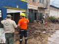 En el sitio trabajan también elementos de la Cruz Roja y al punto se dirige personal de la Guardia Nacional y el Ejército Mexicano. ESPECIAL / UEPCBJ
