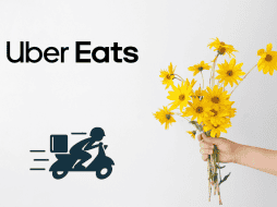 Las opciones promocionadas por Uber Eats permiten solicitar flores amarillas y complementos desde distintos establecimientos. MAGNIFIC / CANVA