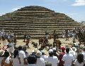 Las pirámides circulares de los Guachimontones son uno de los escenarios perfectos para las ceremonias tradicionales del cambio de estación en Jalisco. EL INFORMADOR / ARCHIVO