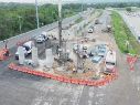 La Secretaría de Infraestructura, Comunicaciones y Transportes reportó un avance del 64 por ciento en las obras de ampliación y modernización del Libramiento Lagos de Moreno, proyecto carretero de más de 24 kilómetros que contempla concluir a finales de 2027. CORTESÍA.