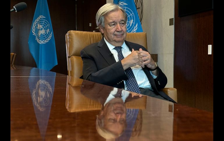 Guterres dio la bienvenida al llamamiento promovido por el presidente de Finlandia, Alexander Stubb, y el primer ministro de Noruega, Jonas Gahr Støre. AP/D. Martin