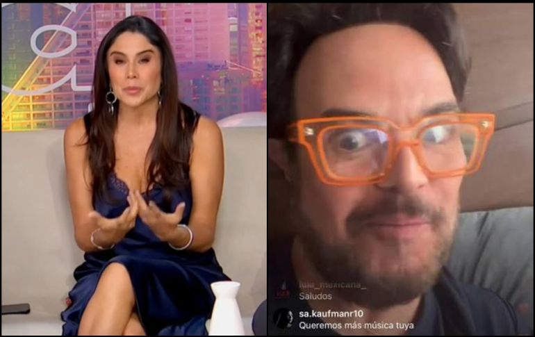 Asunto saldado entre Paola Rojas y Aleks Syntek: así lo aclaró la periodista. ESPECIAL X: @PaolaRojas / @syntekoficial