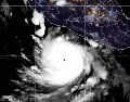 Ante la rápida intensificación del huracán “Polo” a categoría 5, autoridades de Jalisco suspendieron clases en 33 municipios para proteger a la comunidad estudiantil. EFE/NOAA