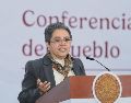 La secretaria Raquel Buenrostro destaca que el enfoque de la dependencia es la prevención de la corrupción. AFP