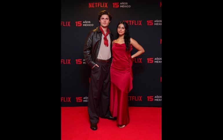 Juan Pablo Fuentes y Renata Vaca. ESPECIAL/NETFLIX.