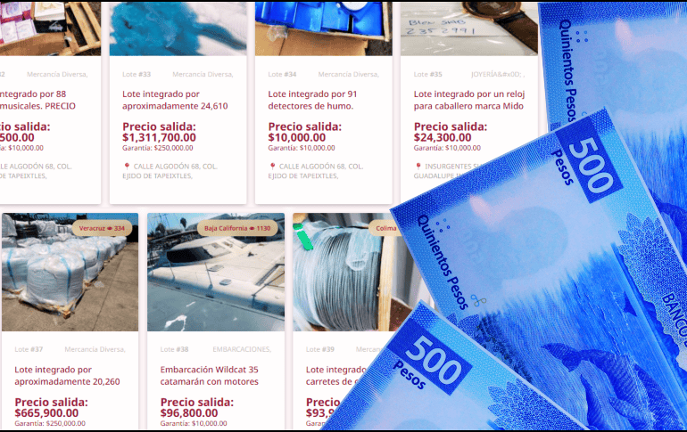 El INDEP es un organismo descentralizado de la Administración Pública Federal encargado de administrar, comercializar y dar destino a bienes que se encuentran bajo su responsabilidad. ESPECIAL/INDEP