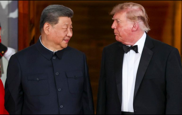 Xi Jinping le pidió a Trump que exprese su rechazo a la independencia de Taiwán. EFE / J. LO SCALZO