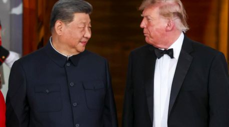 Xi Jinping le pidió a Trump que exprese su rechazo a la independencia de Taiwán. EFE / J. LO SCALZO