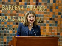 La diputada Gaby Cárdenas cuestionó el compromiso presupuestal del Estado frente a los recortes y el desinterés de la Federación. ESPECIAL