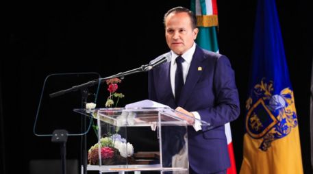 Alejandro Aguirre Curiel destacó que al cierre de su administración se habrán destinado mil 800 millones de pesos a obras para Chapala. EL INFORMADOR/J. Acosta