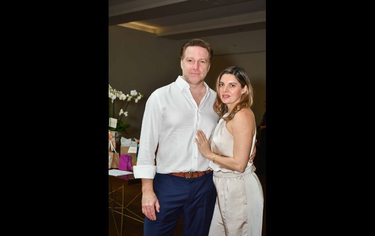 Giovanni Gerini y Andrea Behn. GENTE BIEN JALISCO / M. Rached