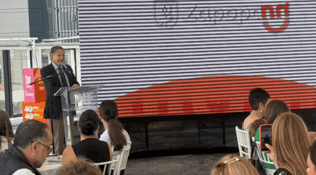 La presidenta del Patronato DIF Zapopan, Michelle Greicha Frangie, subrayó que el apoyo a los líderes comunitarios es indispensable para que se realicen transformaciones en las distintas colonias. EL INFORMADOR / J. VELAZCO