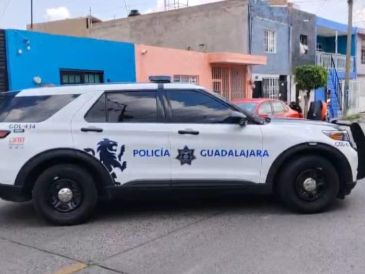 Los oficiales tapatíos acudieron a la zona luego de un reporte ciudadano al 911. ESPECIAL/Policía de Guadalajara
