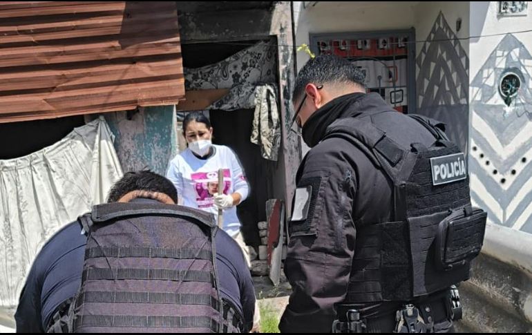 El cuerpo fue localizado con indicios de violencia y en evolución cadavérica. ESPECIAL