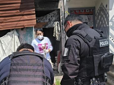 El cuerpo fue localizado con indicios de violencia y en evolución cadavérica. ESPECIAL