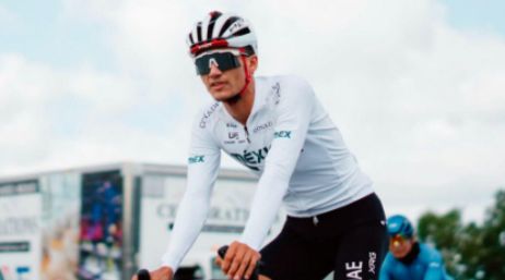 Isaac del Toro cierra su participación mundialista dejando una nueva marca para el ciclismo mexicano. X / @conadeoficial
