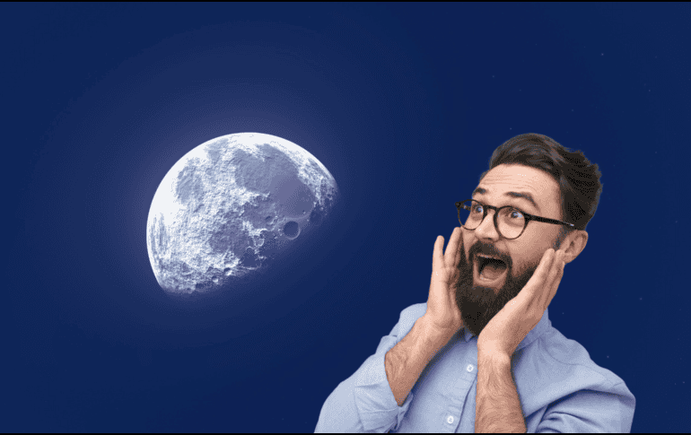 Cuando el satélite alcanza su punto más cercano a nuestro planeta, su tamaño aparente puede aumentar hasta un 14 por ciento, regalando postales nocturnas imponentes. ESPECIAL / CANVA