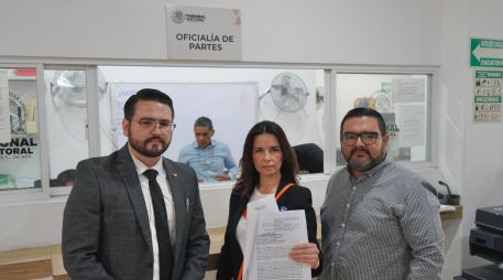 Mirza Flores pidió revocar la sentencia de Jalisco, declarar que sí existió violencia política por razones de género en su contra y la reparación integral del agravio. ESPECIAL/Movimiento Ciudadano Jalisco
