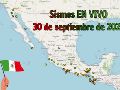 EN VIVO | Sismos en México | Miércoles 30 de septiembre. ESPECIAL / SSN