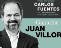 Con este reconocimiento, Juan Villoro se convierte en la undécima persona en obtener el Premio Internacional Carlos Fuentes. FACEBOO/Secretaria de Cultura MX
