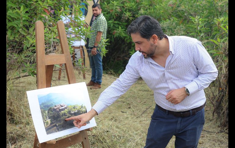 El recorrido se llevó a cabo esta mañana en la obra que lleva un avance de alrededor del 25 por ciento. EL INFORMADOR/A. Navarro