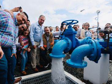  Tlajomulco incorpora un nuevo pozo en Punto Sur para fortalecer el suministro de agua en zonas de alta demanda. CORTESÍA.
