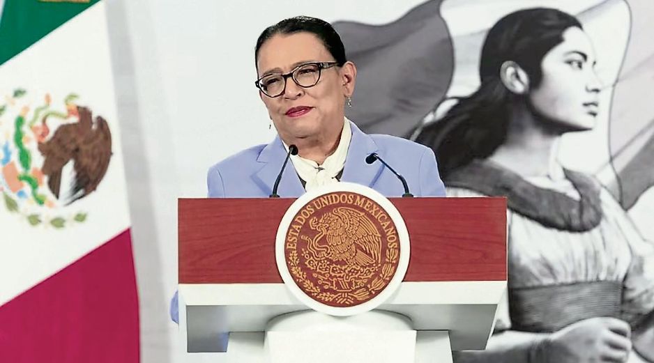 Rosa Icela Rodríguez. La titular de la Segob inaugurará el trabajo de rendición de cuentas.  SUN