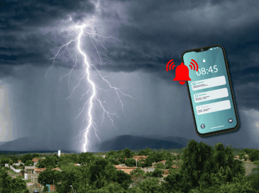 La fuerza de esta descarga eléctrica al tocar tierra fue tan brutal y repentina que generó una vibración superficial sumamente intensa en la zona cero, sacudiendo ventanas y estructuras ligeras a su alrededor.  CANVA