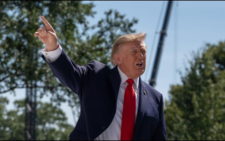 Trump sigue de cerca el incidente del vuelo que fue tildado de intento de acto terrorista. EFE / EPA / Aaron Schwartz