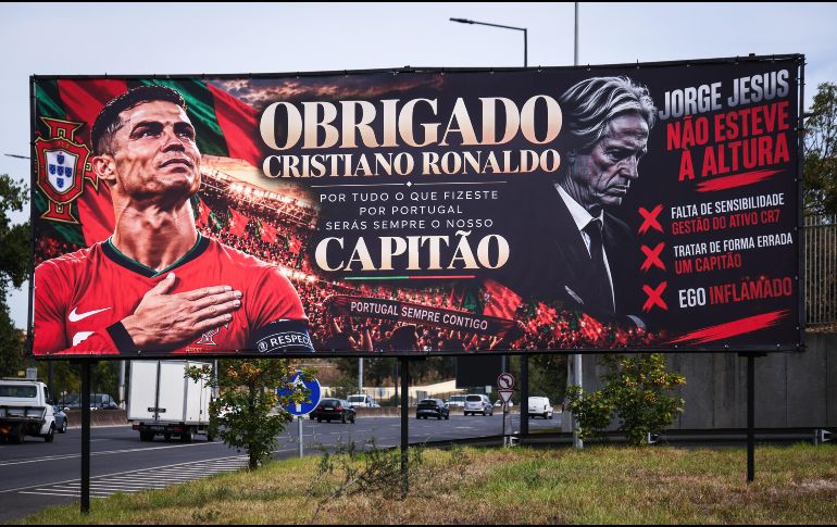 las opiniones en Portugal sobre la salida de Cristiano Ronaldo no han sido unánimes. EFE/EPA/R. Antunes