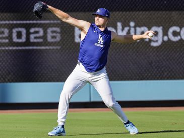 Los Dodgers de Los Ángeles buscan convertirse en la tercera franquicia en conquistar un tricampeonato en la historia de la MLB. EFE / C. Torres