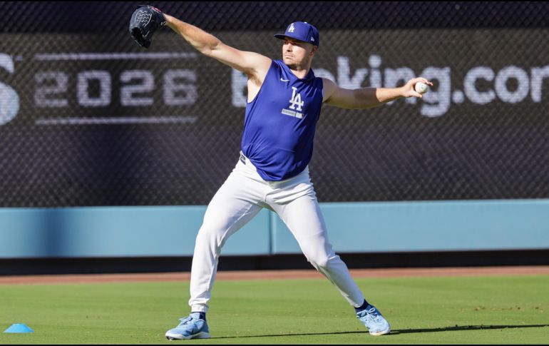 Los Dodgers de Los Ángeles buscan convertirse en la tercera franquicia en conquistar un tricampeonato en la historia de la MLB. EFE / C. Torres