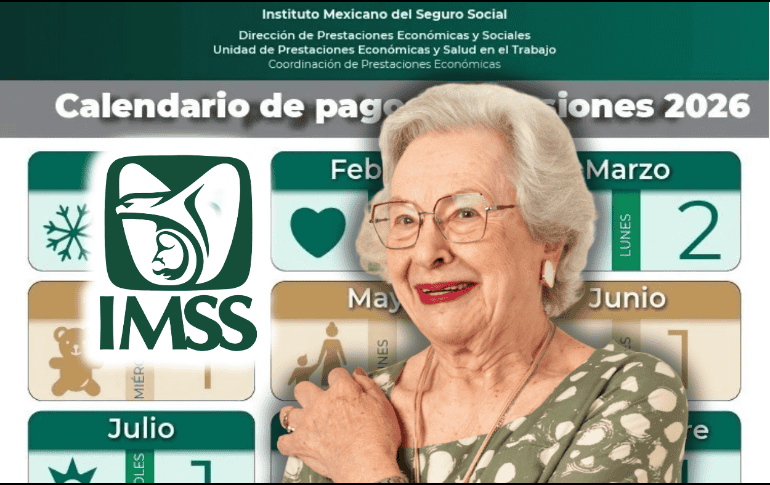 De acuerdo con las normativas vigentes de la institución de salud, los depósitos mensuales se ejecutan de forma regular el primer día de cada mes. ESPECIAL/IMSS/Canva