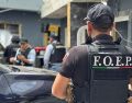 Fue desplegada la unidad de Drones, y el Grupo de Operaciones Tácticas (GOT) en La Calera en Tlajomulco. ESPECIAL / SSE