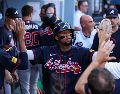 Los Braves vencieron 3-2 a los Dodgers para empatar la Serie Divisional de la Liga Nacional. EFE.