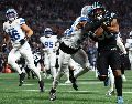 Los Panthers aprovecharon los errores de los Lions para quedarse con una victoria clave en casa. AFP.