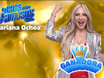 Mariana Ochoa ganó 4 millones de pesos en La Casa de los Famosos México 2026, pero tras el pago de impuestos federales y locales al SAT, la cantante recibirá una cifra  menor. ESPECIAL/ Facebook/ La Casa de los Famosos México