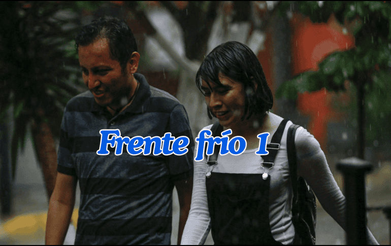 De acuerdo con el Servicio Meteorológico Nacional (SMN), el frente frío 1 marca el inicio de un drástico descenso térmico. EL INFORMADOR / ARCHIVO