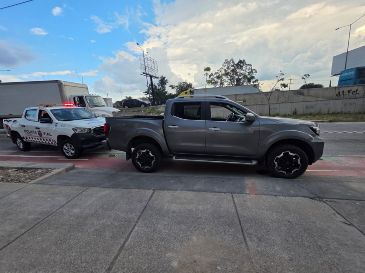 La camioneta quedó asegurada y fue reconocida por su propietario. ESPECIAL/Policía de Tlaquepaque