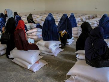 El texto de 12 páginas condena los múltiples abusos y violaciones de derechos humanos cometidos por las autoridades talibanes en Afganistán. EFE/S. Popal