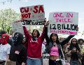 Los estudiantes convocaron a un plantón este miércoles y un bloqueo económico. EFE / O. FEDOROVA