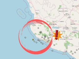 Jalisco lidera la lista de eventos telúricos, seguido por Colima y Michoacán, según datos oficiales. ESPECIAL / SSN
